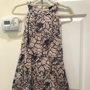 Floral pattern dress